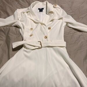 Stunning DKNY light cream dress size S